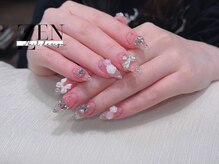 ゼン ネイル デザイン 池袋(ZEN NAIL DESIGN)/長さだしやり放題×つけ放題
