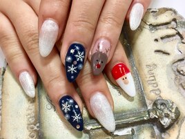 クリスマスネイル
