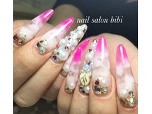 ネイルサロン ビビ(bibi)/ロングスカルプチュアネイル