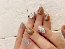 ネイルアンドビューティーサロン クリア(CLEAR)/3Dフラワー