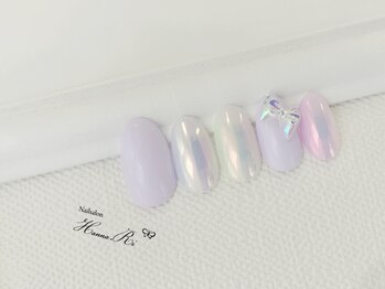 ネイルサロン ハンナ(Nail salon Hanna.Ri)/オーロラパウダーネイル