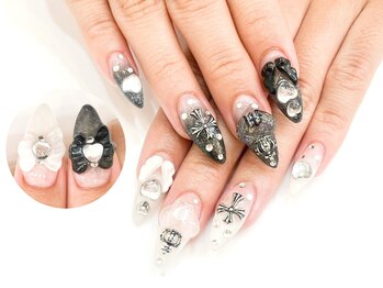 ネイルコレクション ピンク(Nail Collection Pink)/長さ出しジェル放題★地雷・羽