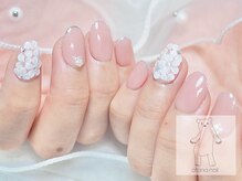 オトナネイル(otona nail)/3Dフラワー ブライダルネイル