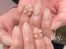 キー(key.)/リボンネイル