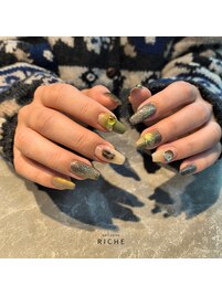 大人のニュアンスネイル