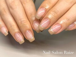 フレンチネイル/ベージュネイル