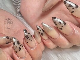 ラメグラ×レオパード