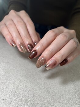 エナネイル 中央町店(ENA nail)/ニュアンスデザイン