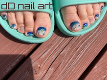ディーディーネイルアート(dD nail art)の雰囲気(フットデザインアートコース¥9,900→¥7,700)