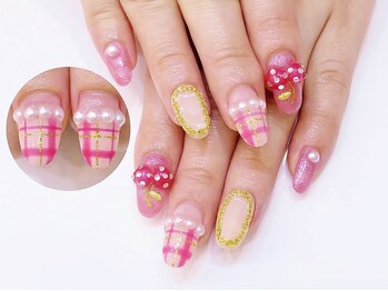 ネイルコレクション ピンク(Nail Collection Pink)/ジェル定額￥９９９０★チェリー