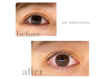 シア(sia)/パリジェンヌラッシュリフト♪