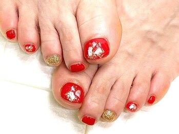 スーン(S∞N)/華やか★フットネイル