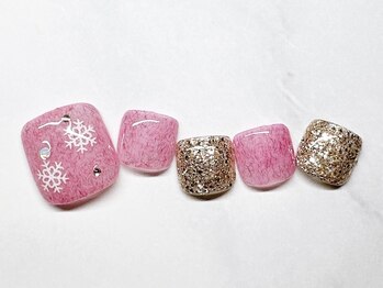 WRネイルズ(WR Nails)/【FOOT】持ち込みアート90分