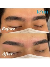 ルアン 六本木店/メンズ美眉毛スタイリング