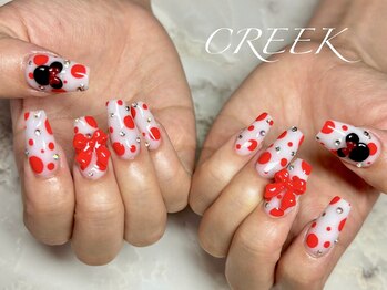 クリーク(CREEK)/推し活ミニーちゃんスカルプ