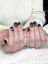 おとなブラックネイル最高!