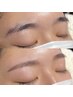 【アイブロウ】似合わせ眉毛WAX+間引き◆メイク込