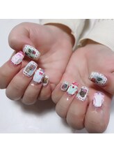 u.Neek【ユニーク】長さだし/スカルプ/定額/持ち込み/海外風/ベイビーブーマー/【スカルプ】オーダーデザイン