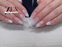 ゼン ネイル デザイン 池袋(ZEN NAIL DESIGN)/長さだしやり放題×つけ放題