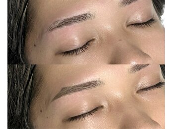 クロスビーギンザ(x.b GINZA)の写真/月200人施術している大手メンズ眉毛サロンでの経験がある2名のスタッフが、カウンセリング含め丁寧に対応◎