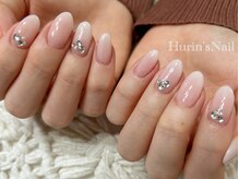 ヒューリンズネイル(Hurin’s Nail)の雰囲気（#ベービーブーマー#オフィスネイル#ストーンネイル）