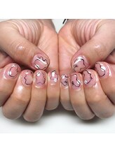 サニーサイドアップ ネイル(Sunny SideUp nail)/Clear art