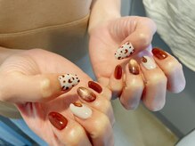 モグネイル(Mogunail)/9.10月定額A レオパードネイル