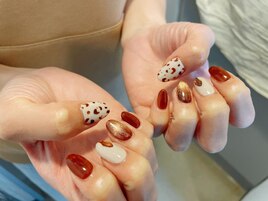 9.10月定額A レオパードネイル