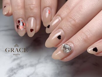 グレース ネイルズ(GRACE nails)/バレンタインネイル