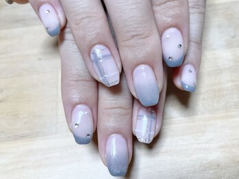 ヘアーアンドネイル ルシア(Hair&Nail Lucia)/シンプルチェックネイル!