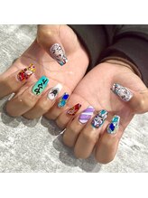 ダリア(Dahlia)/キャラクターネイル