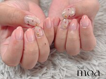 モア(moa)/花　フラワー　春夏秋冬　ネイル