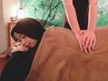 【疲労／辛い首・肩こり】ドライヘッド+全身もみほぐしボディケア 60分