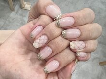 フィレシアートネイル(Pholeisi Art Nail)/写真持ち込み+3Dアート