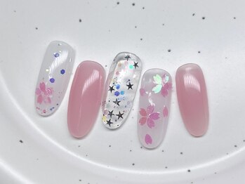 エヌラ(ENURA)/桜ネイル