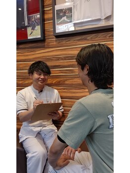 高槻整骨院/丁寧なカウンセリング