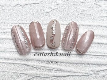 マグネットストライプネイル