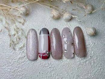 べっ甲水光マグネットシルバー