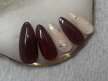 レイネイルトゥーキャンアイドレッシー(Ray Nail to Can I Dressy)/冬のキャンペーンネイル