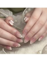 メル バイ ウィリートーキョー(MELL by wellytokyo)/持ち込みネイル　ワンホン　渋谷