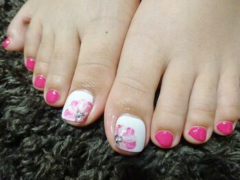 ネイル リッチ(Nail Rich)/お花☆フット