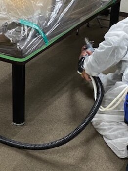 美国/コロナ対策店内を光触媒しました