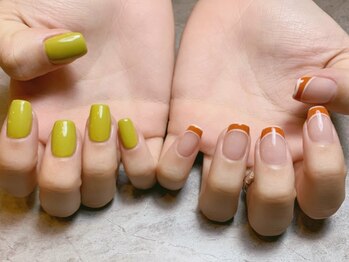 イデアル(ideal)/ジェルデザインフリー5本アート