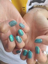 エムズネイル(M's nail)/ちゅるん水滴ネイル