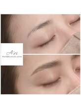 ネイルアンドアイラッシュ アヴィ(Nail and Eyelash A'vi)/美眉スタイリング+眉毛パーマ