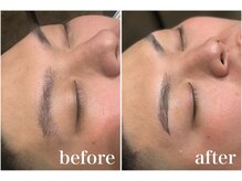 ヘアーズヨシオカ(HAIR'S YOSHIOKA)/スキンフェードに合わせた美眉毛