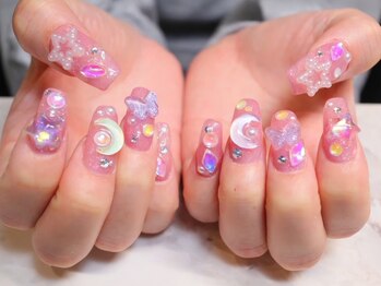 オトネイル(Oto Nail)の写真/【持ち込みネイルが人気♪】再現率の高さに自信◎他ではできなかったデザインもOtoNailにお任せください！