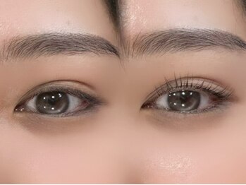 ラベル 人形町(Label)の写真/毎朝のメイク時間を短縮！丁寧な似合わせデザインとパリジェンヌで叶える、大人のナチュラル上品まつ毛♪