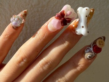 ジェミーネイル シンジュク(Jemiy nail shinjuku)/【Nana】グランジネイル¥12480