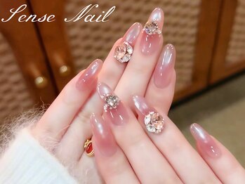センスネイル(Sense Nail)の写真/可愛いを敷き詰めた自分史上最高の指先に!多すぎて迷ってしまうほどカラ-/パ-ツが豊富◎持込デザイン大歓迎